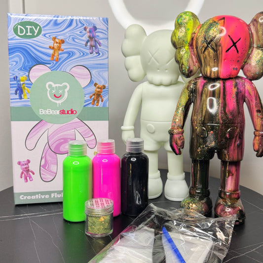 BeBear® – KawsBear Fluid Art Kit - BeBear Studio®
